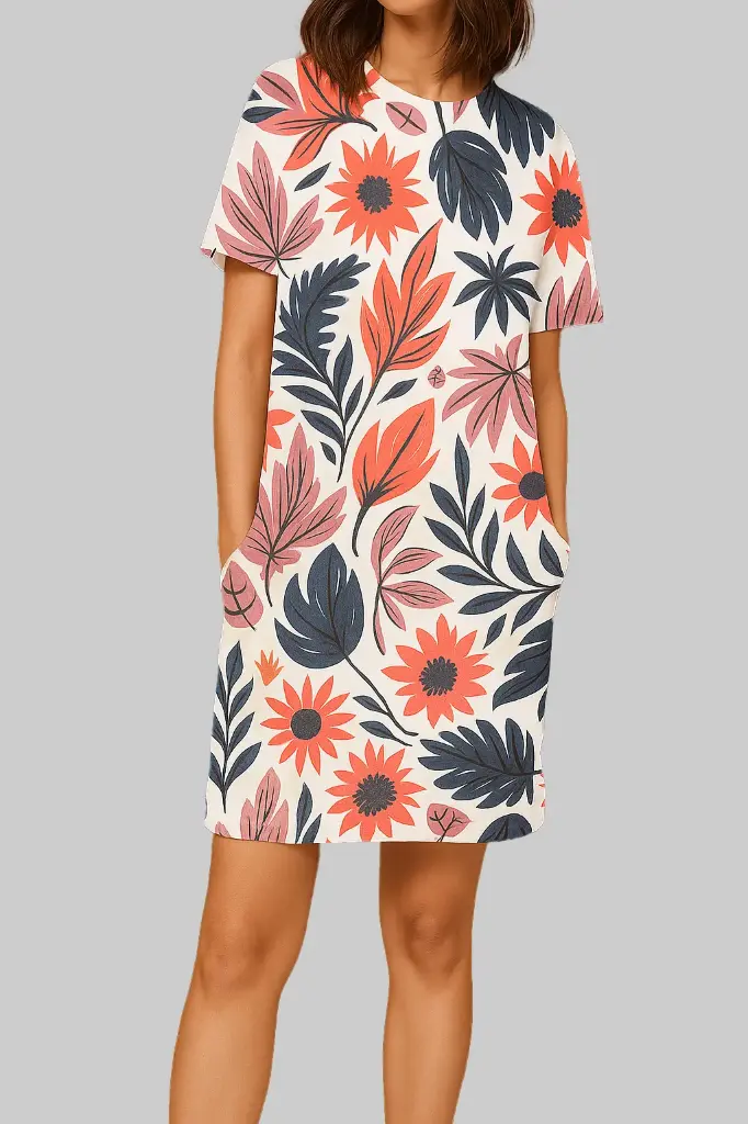 DRESS - RETRO BLOOM (XS)